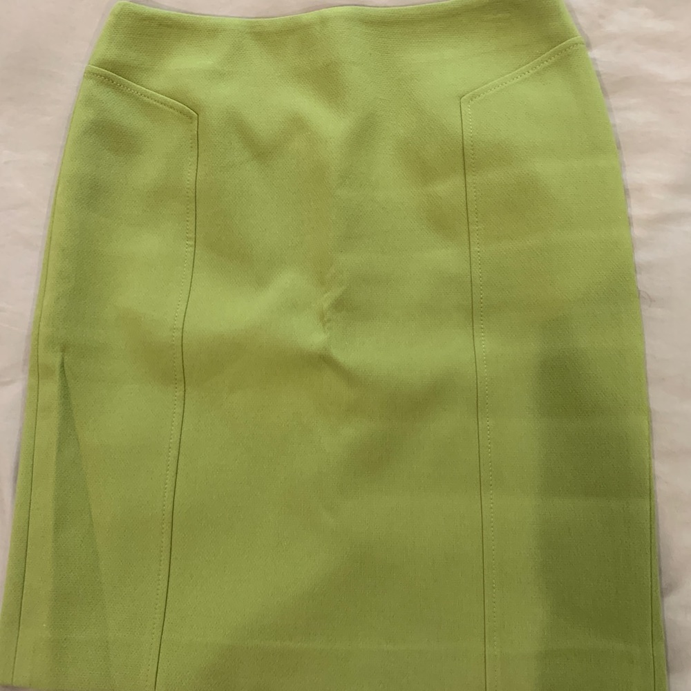 Green skirt